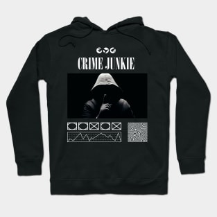 Dark Aesthetic Streetwear Inspired by Crime Junkie Podcast Hoodie